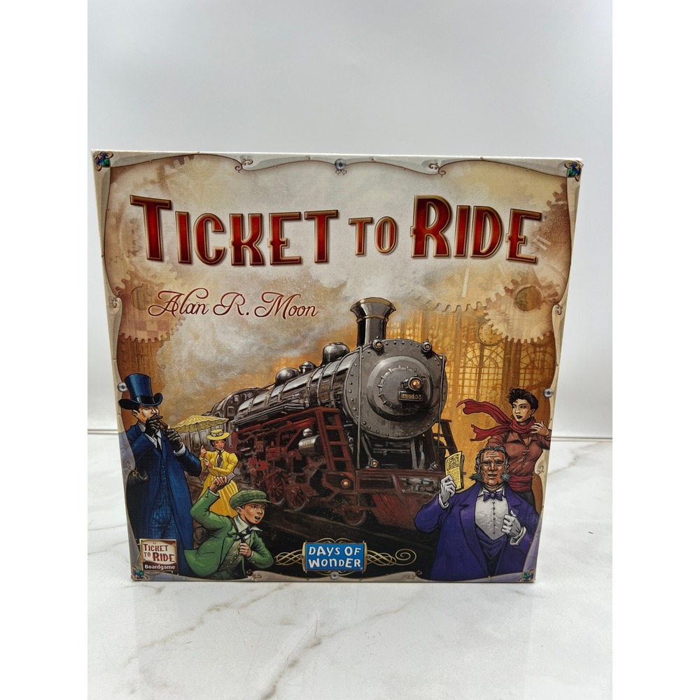Ticket to Ride Board Game Days of Wonder Alan R Moon North America Train Game
